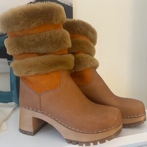 Swedish Hasbeens Romanian Boot, size 39